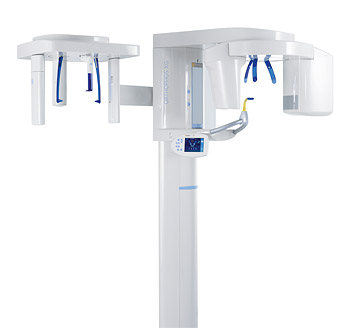 Apparecchio radiografico ORTHOPHOS XG di Sirona, con una visione 2D e 3D ottimale