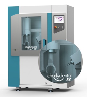 FRESATRICE DIGITALE 5 ASSI CHARLYDENTAL 5X DI CHARLYROBOT