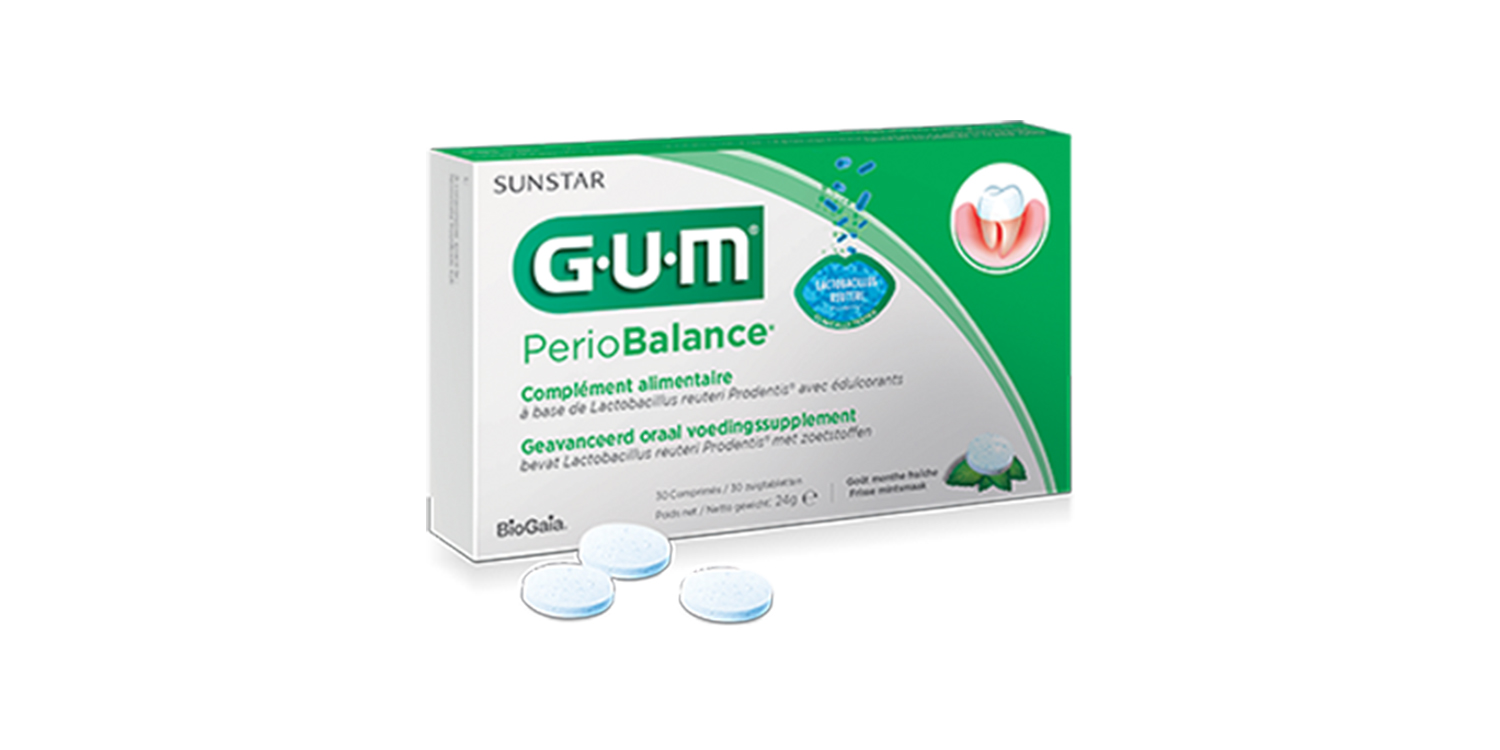 GUM® PerioBalance di Sunstar, un probiotico per l'igiene orale