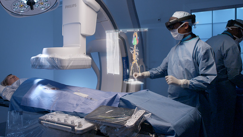 Philips, un concept di realtà aumentata per le terapie mini-invasive