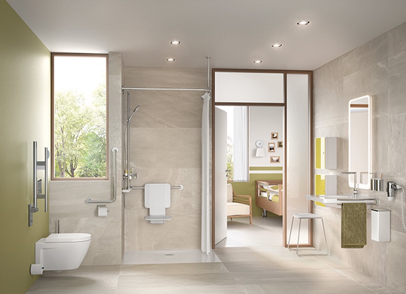 Più comfort nelle strutture sanitarie con il Sistema 900 firmato Hewi